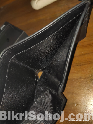 Mans wallet (money bag)